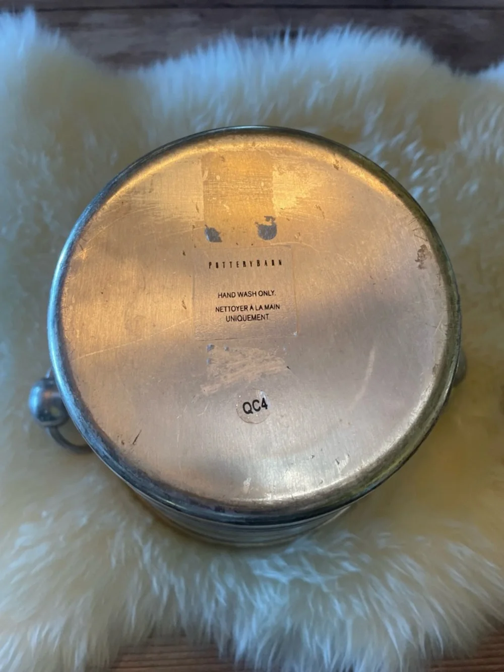 Pottery Barn | champagne bucket and Scoop